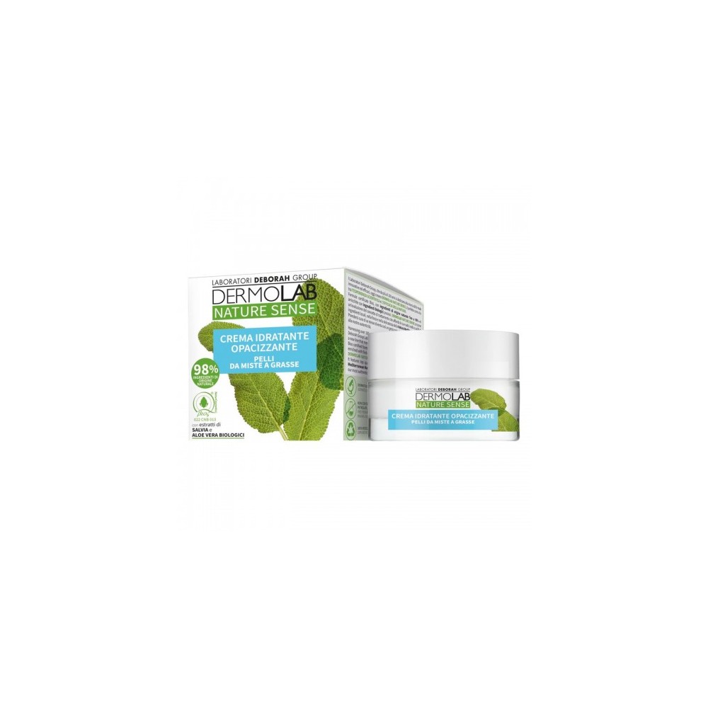 Dermolab Nature Sense - Crema Idratante Opacizzante 50 Ml 
