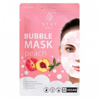 Stay Well Bubble Mask Peach...