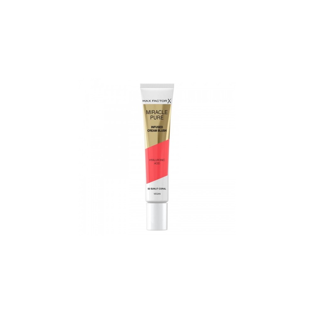 Max Factor Miracle Pure Blush In Crema N. 02 Sunlit Coral 