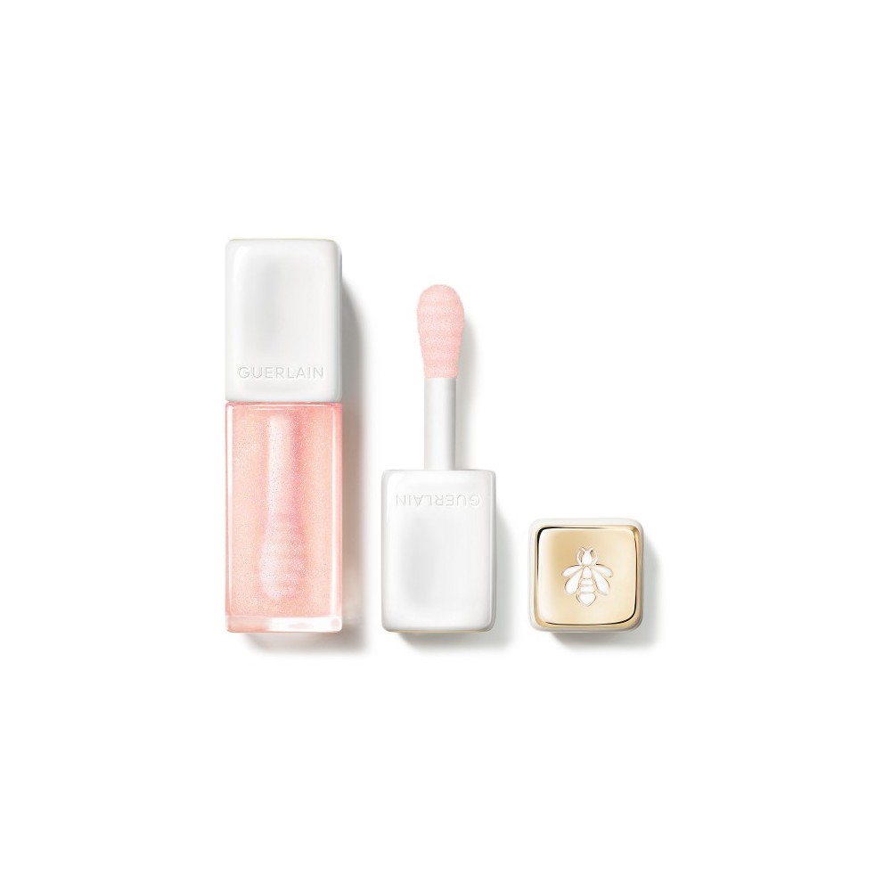 Guerlain Kisskiss Bee Glow Plump - Gloss Labbra 100 Warm Glow 
