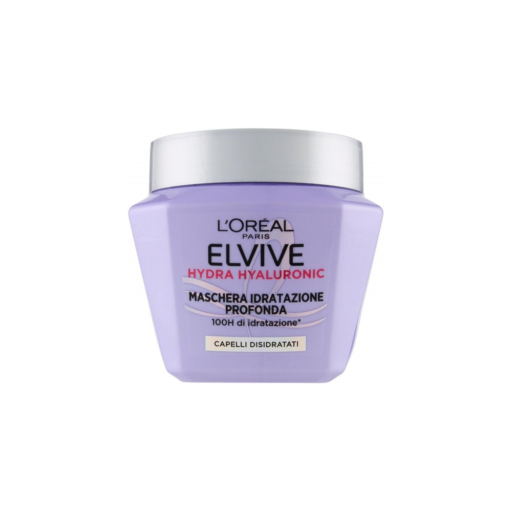 L'Oreal Paris Elvive Hydra Hyaluronic - Maschera Idratazione Profonda 300 Ml 