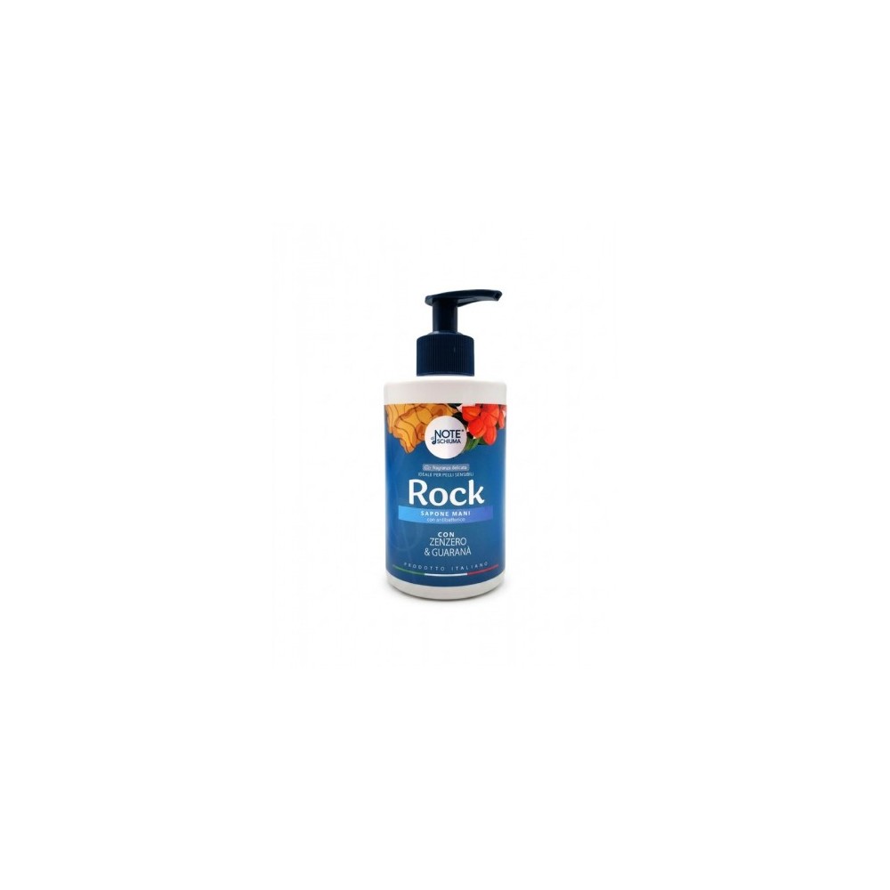 Note Di Schiuma Rock - Sapone Mani Con Antibatterico 300 Ml 