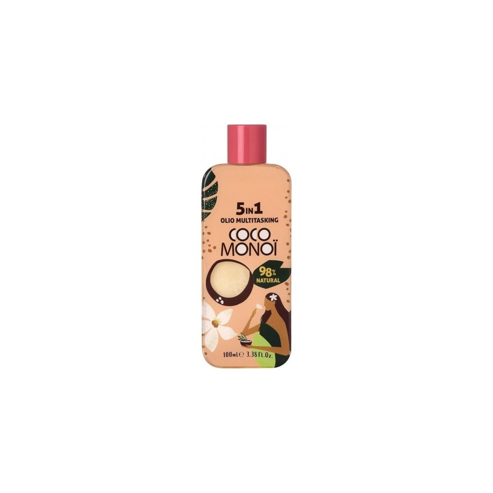 Coco Monoi 5In1 Olio Multitasking Per Corpo Viso E Capelli 100 Ml 