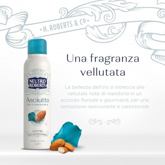 Neutro Roberts Avena e Iris - Deodorante Spray Sensibile Senza Alcol 150 Ml