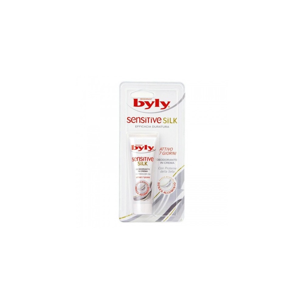 Byly Sensitive Silk - Deodorante in crema 25 ml 