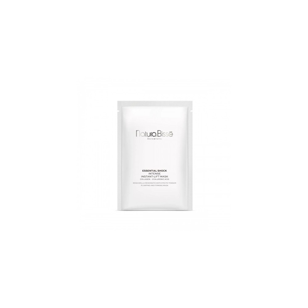 Natura Bisse Essential Shock Intense Instant-Lift Mask - Maschera Viso Rassodante Idratante e Rimpolpante 4 x 15 ml 