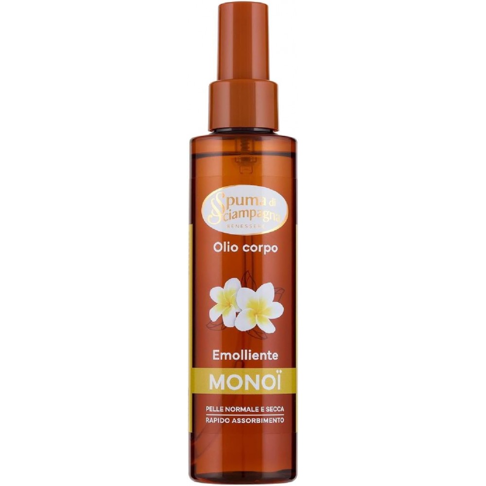 Spuma Di Sciampagna Monoi - Olio Corpo Emolliente 150 Ml 