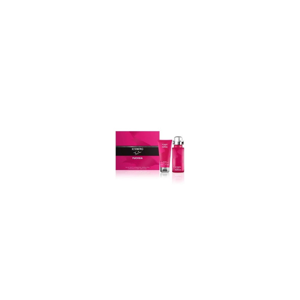 Iceberg Twice Fuchsia - Eau De Toilette Donna 125 Ml + Body Lotion 100 Ml 