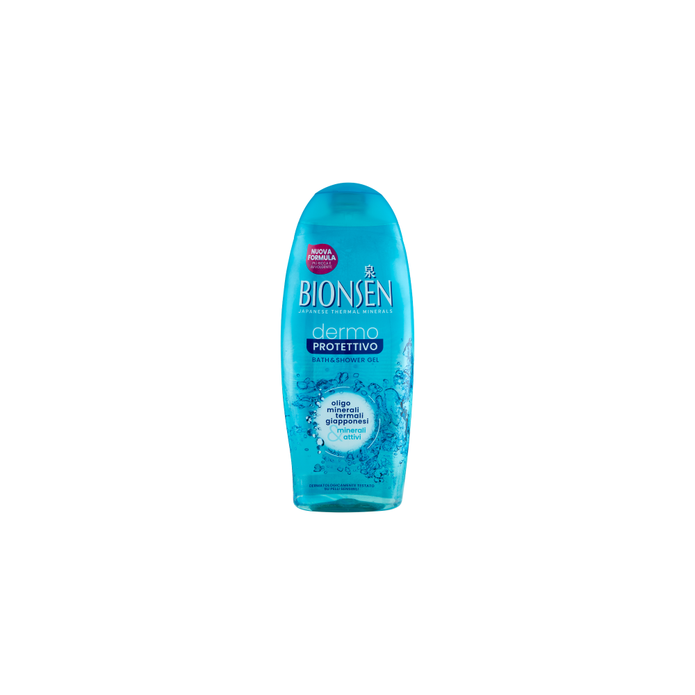 Bionsen Dermo Protettivo - Bagnoschiuma Delicato Con Oligominerali Termali Giapponesi 650 Ml 