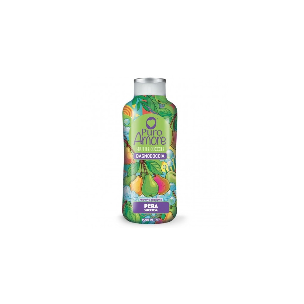 Puro Amore Frutti E Coccole Pera Succosa - Bagnodoccia 650 Ml 
