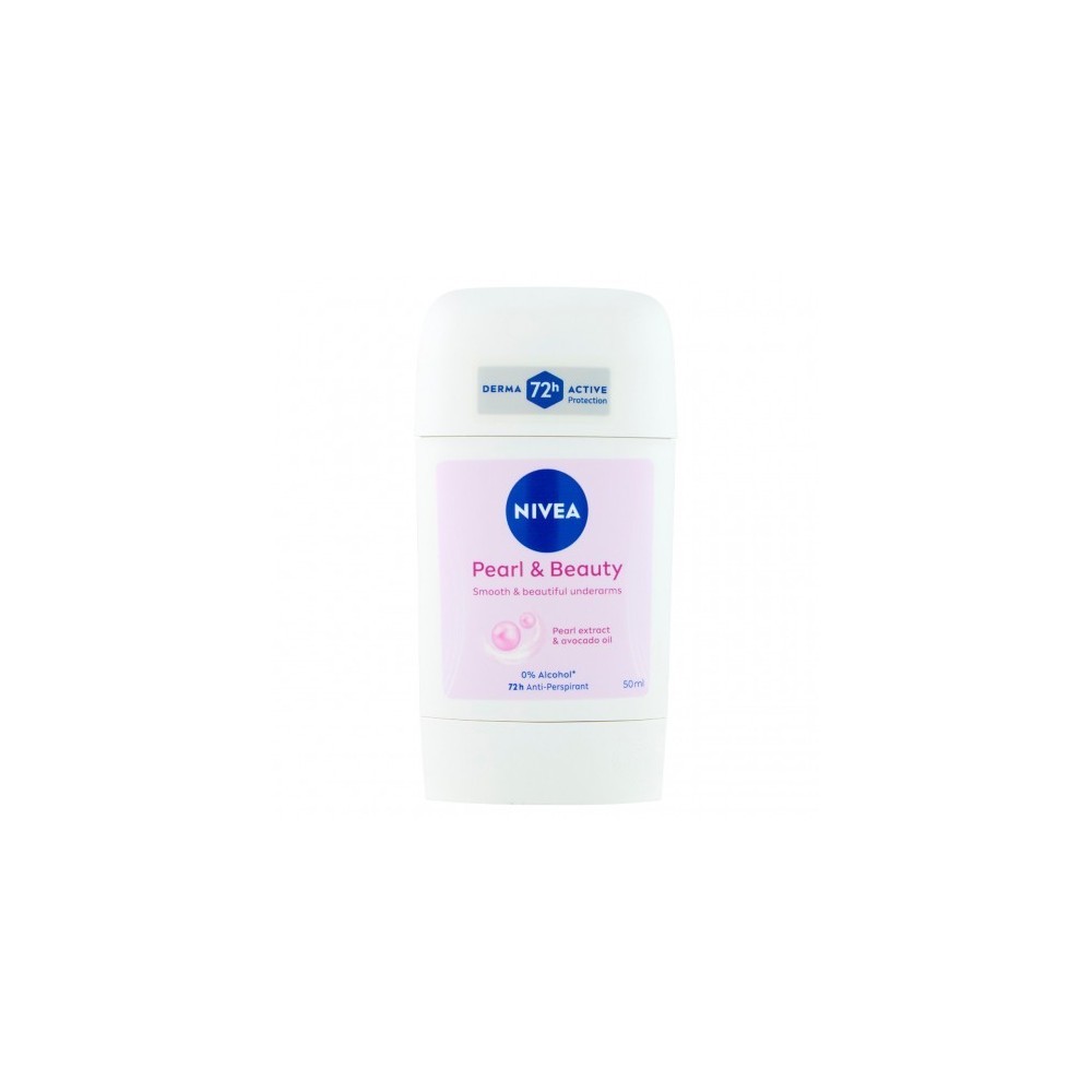 Nivea Pearl & Beauty 72H - Deodorante Anti-Traspirante Stick 50 Ml 