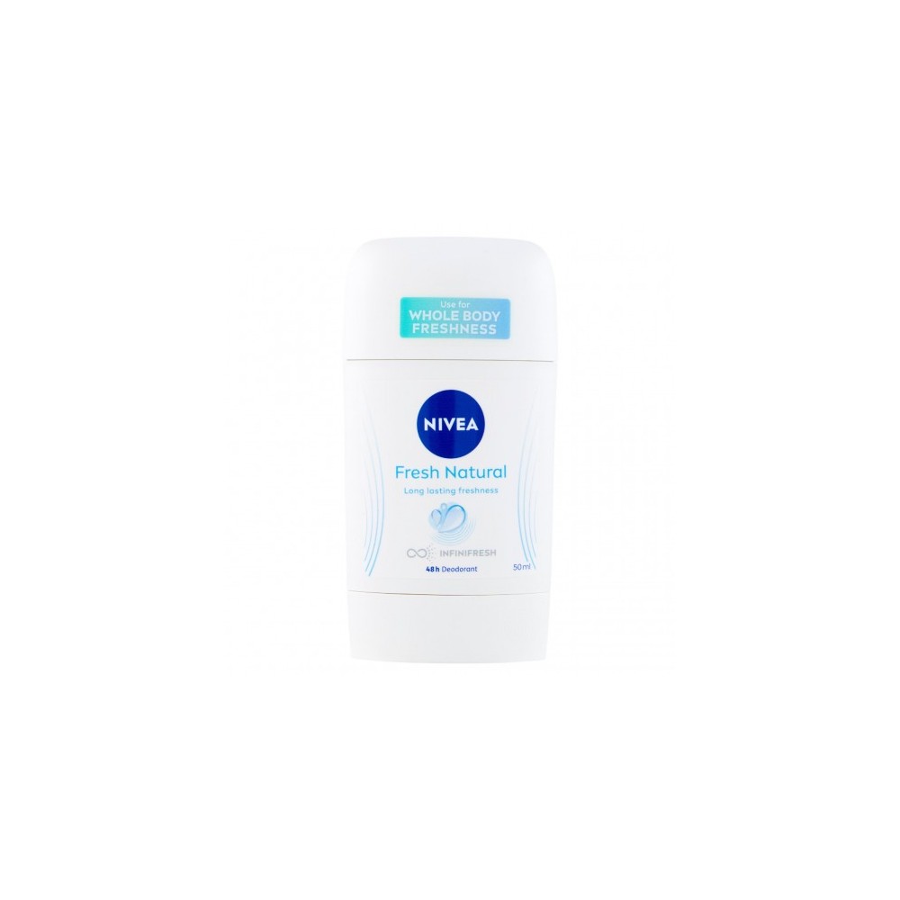 Nivea Fresh Natural 48H - Deodorante Stick 50 Ml 