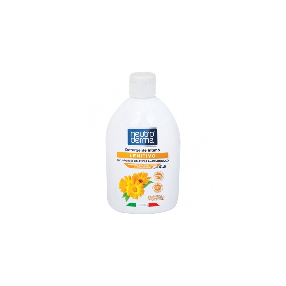 Neutroderma Detergente Intimo Lenitivo Con Calendula E Bisabololo 400 Ml 