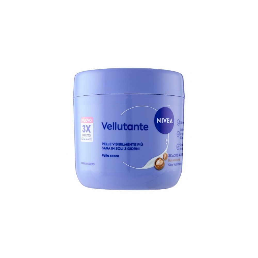 Nivea Vellutante - Crema Corpo Per Pelle Secca 400 Ml 