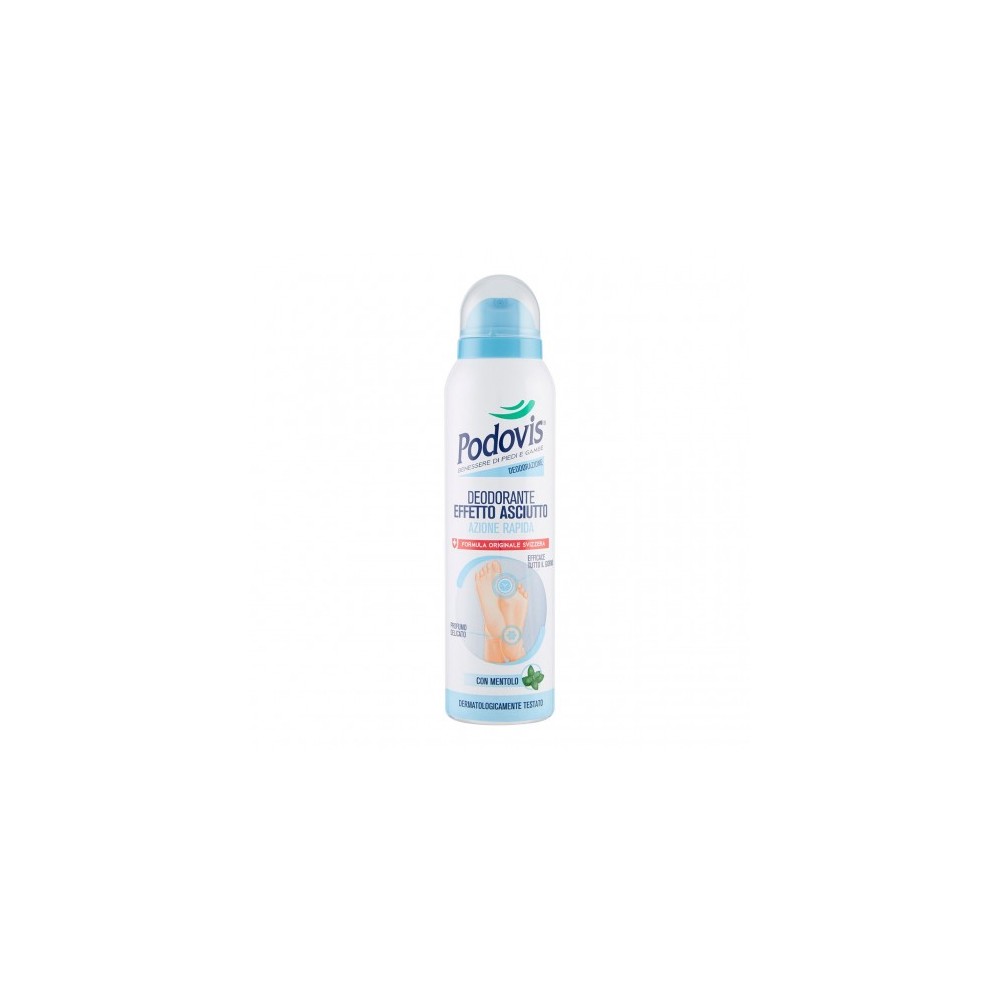 Podovis Deodorante Effetto Asciutto Spray 150 Ml 