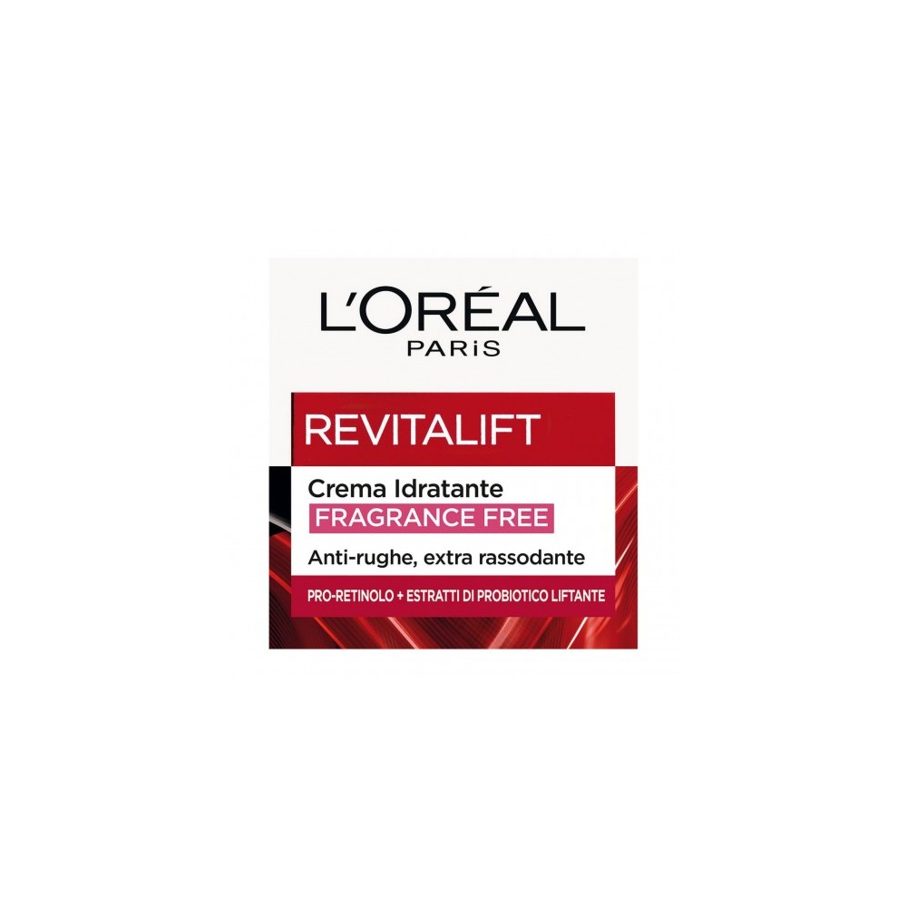 L'Oreal Paris Revitalift - Crema Idratante Fragrance Free 50 Ml 