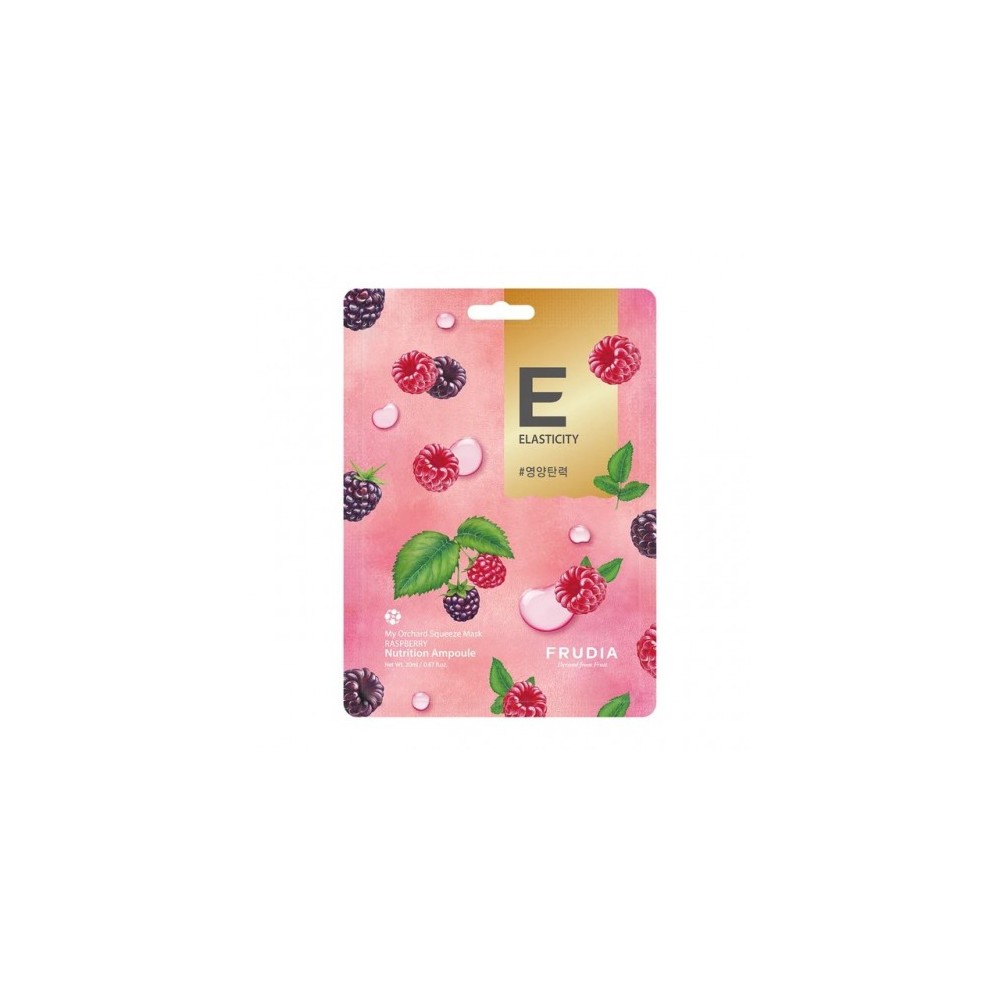 Frudia My Orchard Squeeze Mask Raspberry Elasticity - Maschera In Tessuto 20 Ml 