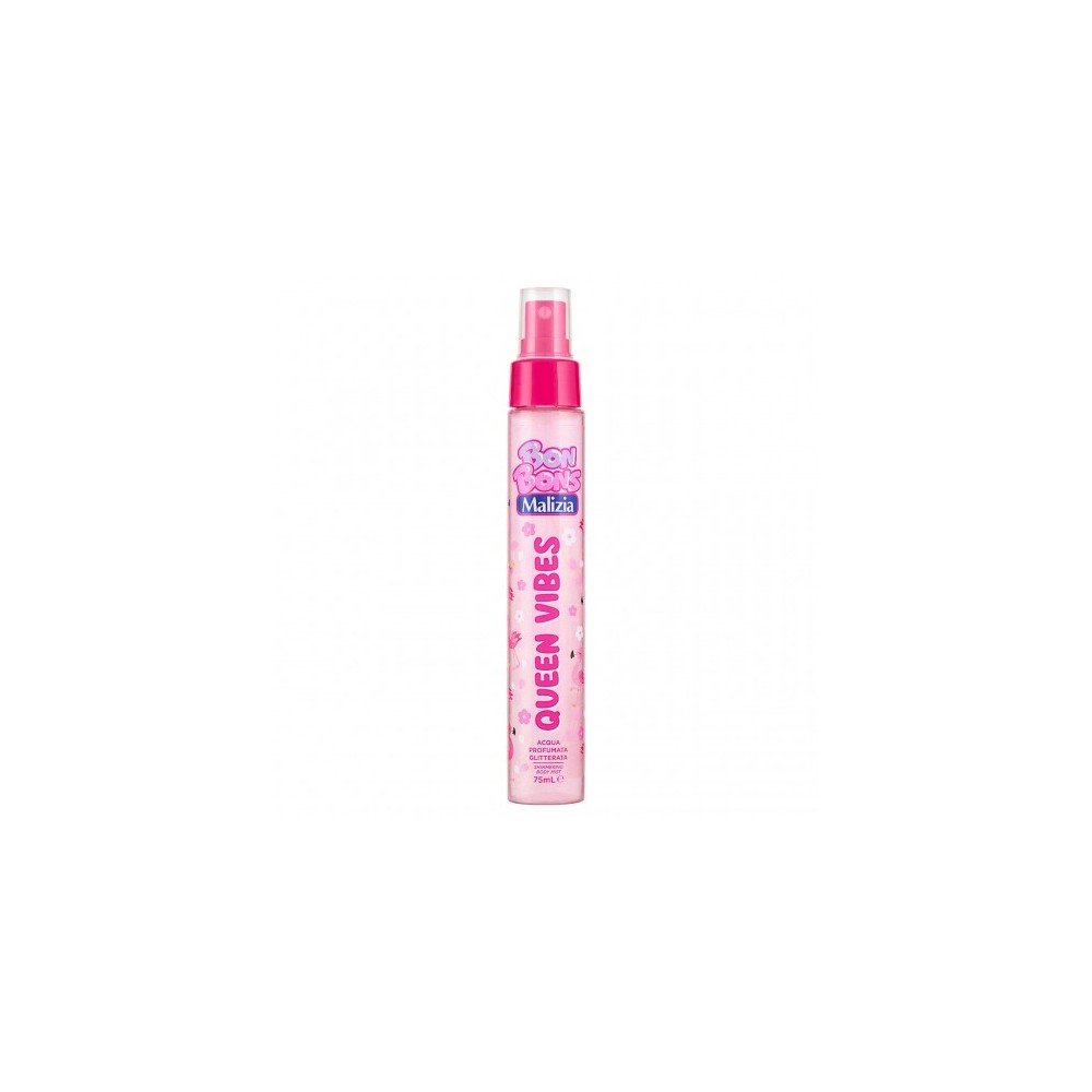 Malizia Bon Bons Queen Vibes - Acqua Profumata Glitterata 75 Ml 