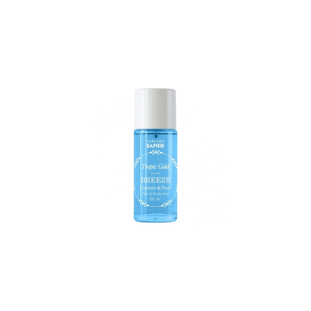 Saphir Tropic Gold Breeze Currant & Pear - Acqua Profumata Corpo E Capelli 100 Ml 