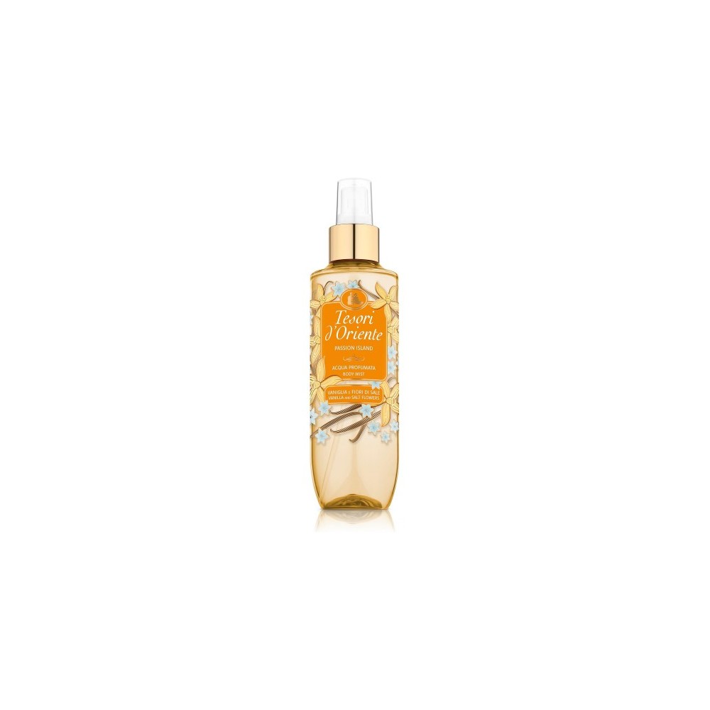 Tesori D'Oriente Passion Island Vaniglia E Fiori Di Sale - Acqua Profumata 200 Ml 