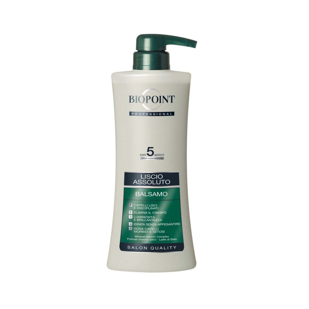 Biopoint Linea Liscio Assoluto Balsamo Capelli Lisci 400ml 