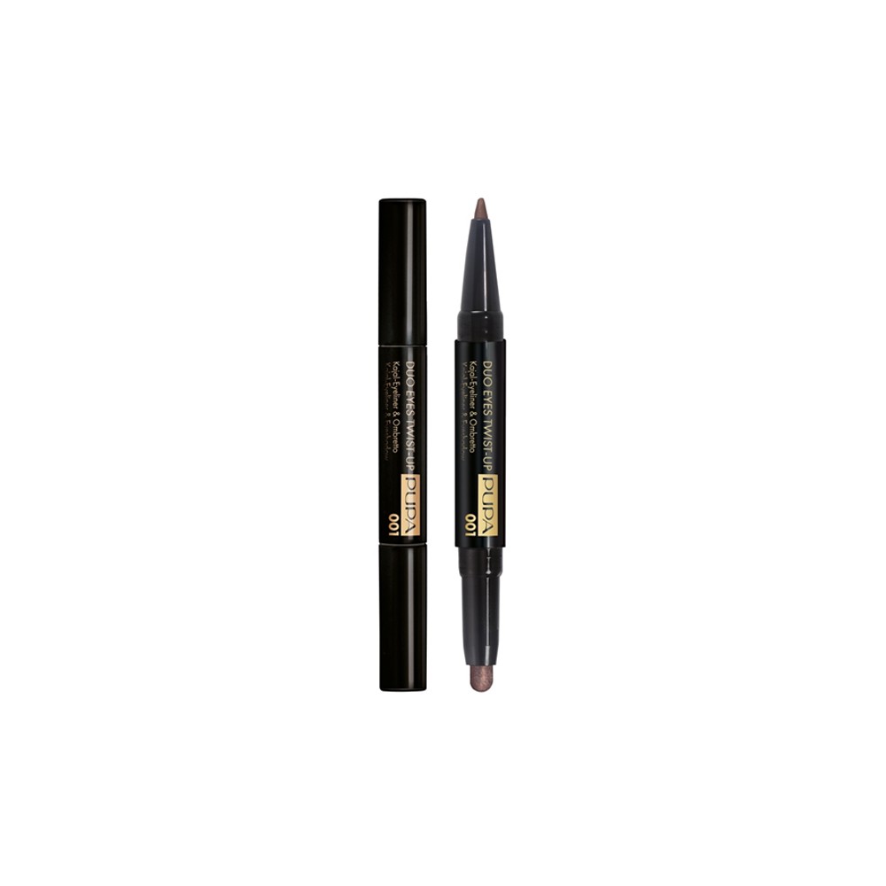 Pupa Savanna Duo Eyes Twist-Up - 002 Safari Khaki 