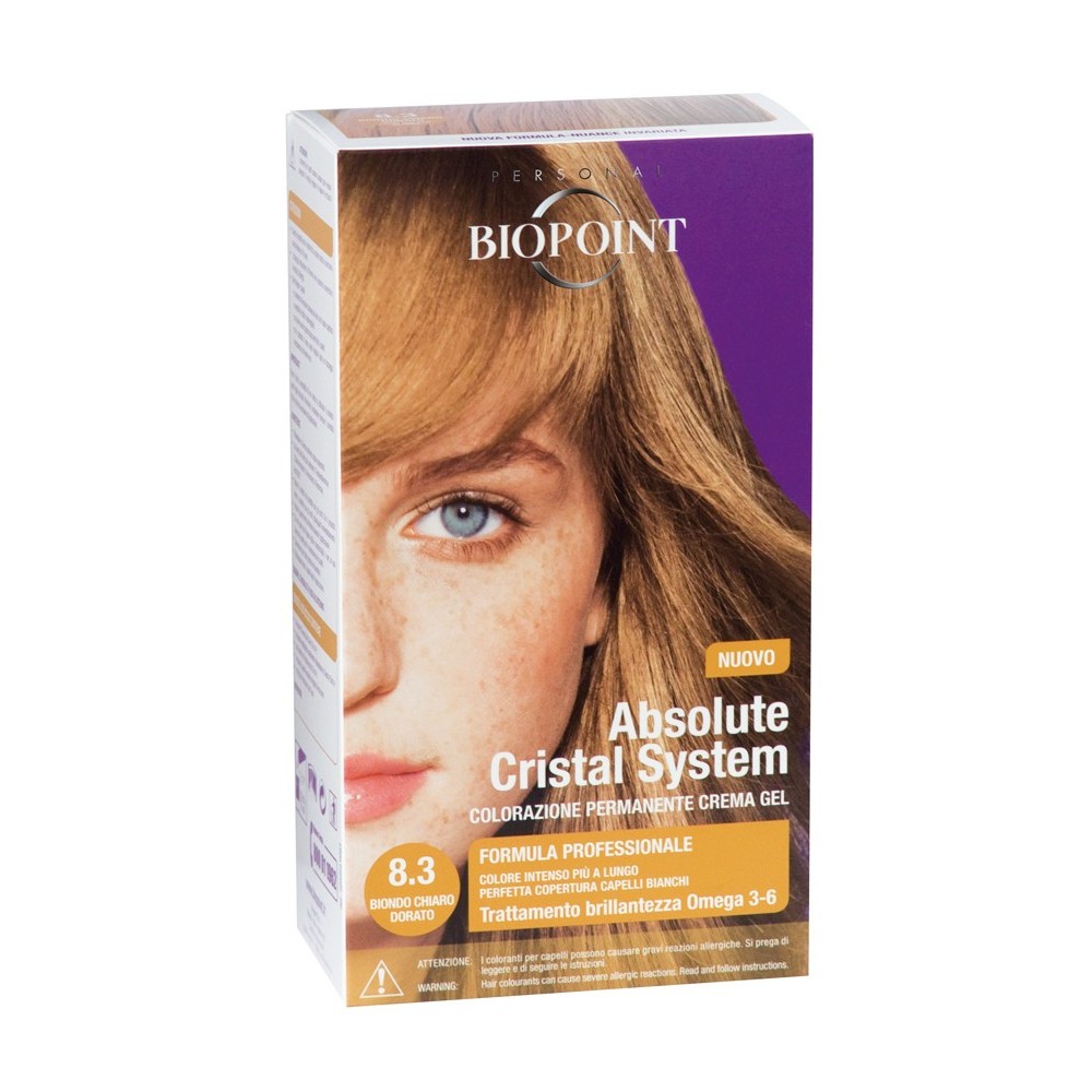 Biopoint Absolute Cristal System 8.3 Biondo Chiaro Dorato 