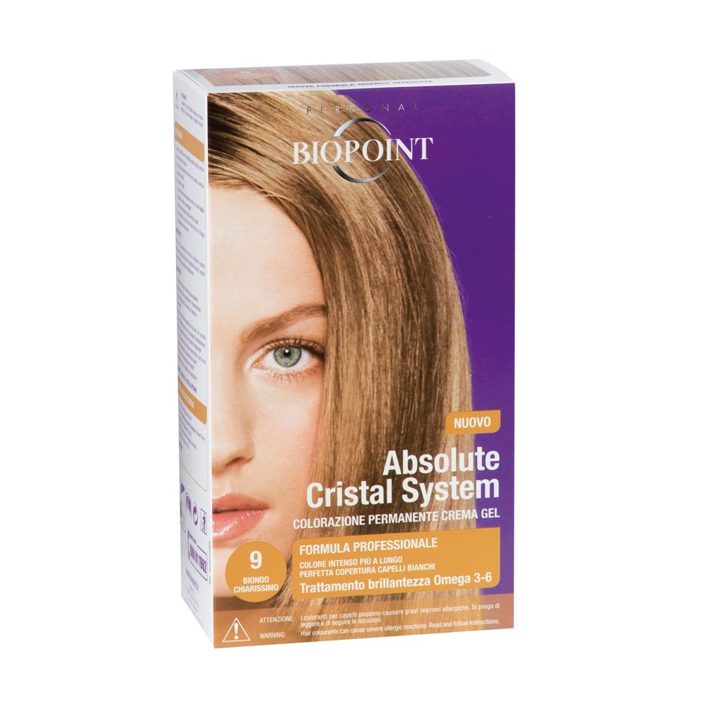 Biopoint Absolute Cristal System 9 Biondo Chiarissimo 