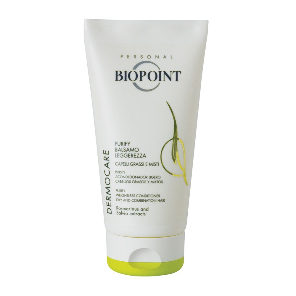 Biopoint Dermocare Purify Balsamo Leggerezza Capelli Grassi 150ML 