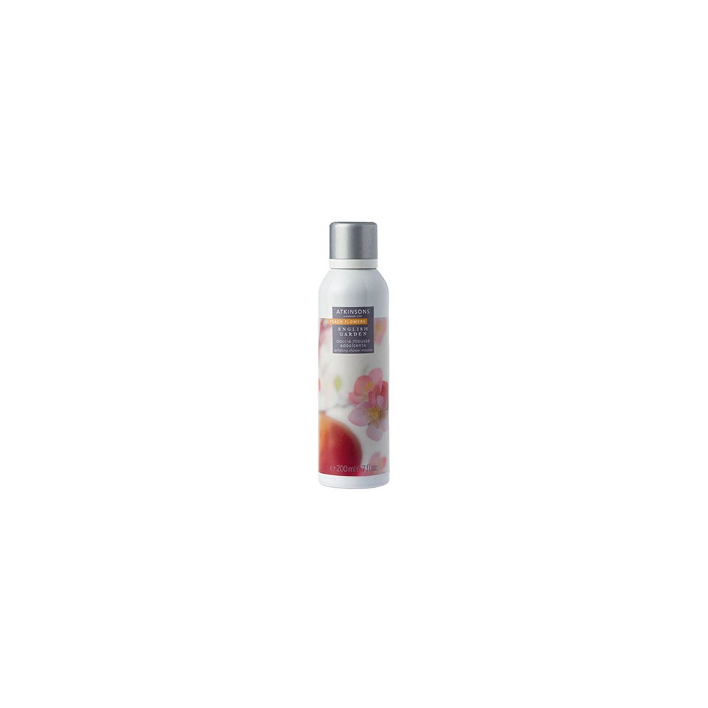 Atkinsons English Garden Peach Flowers Doccia Mousse Addolcente 200ML 