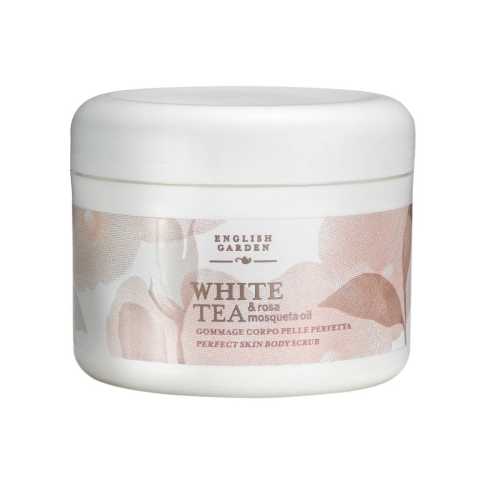 Atkinsons English Garden White Tea e Rosa Mosqueta Oil Gommage Corpo 250ML 