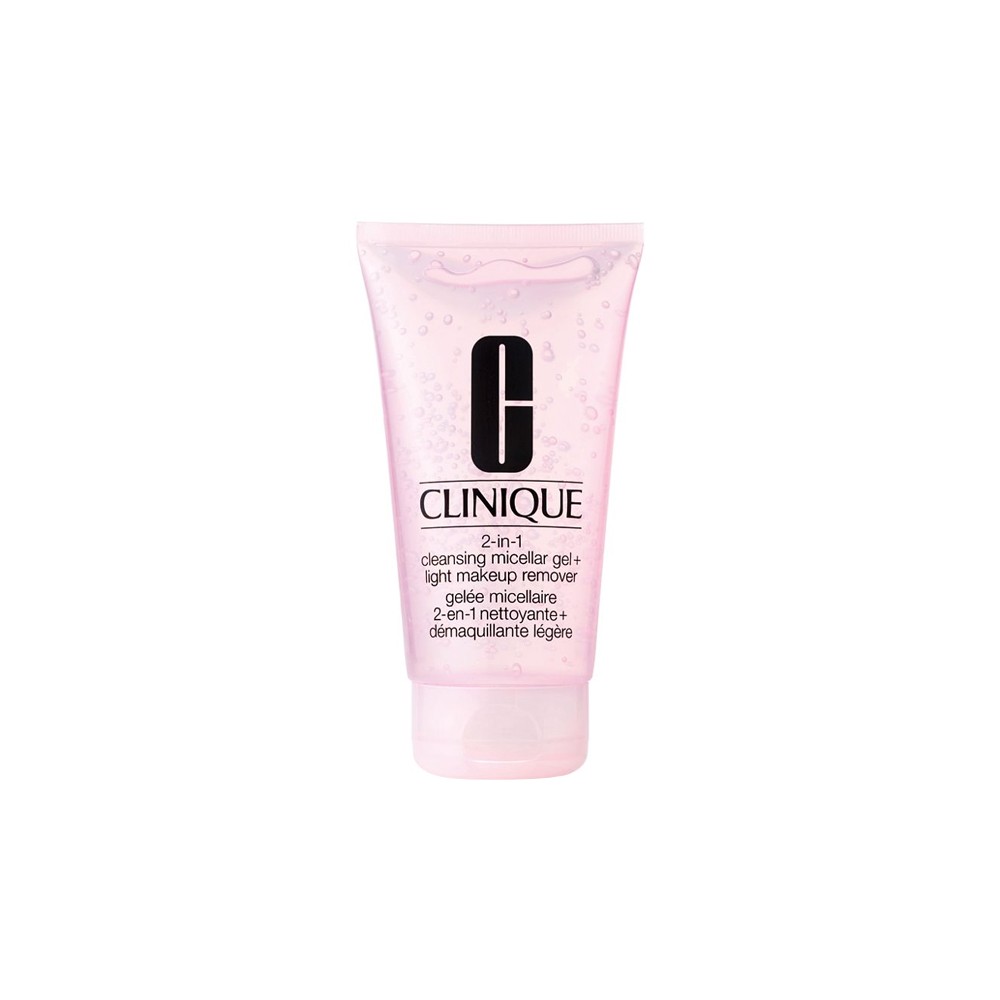 Clinique 2-in-1 Cleansing Micellar Gel + Light Makeup Remover 150ML 