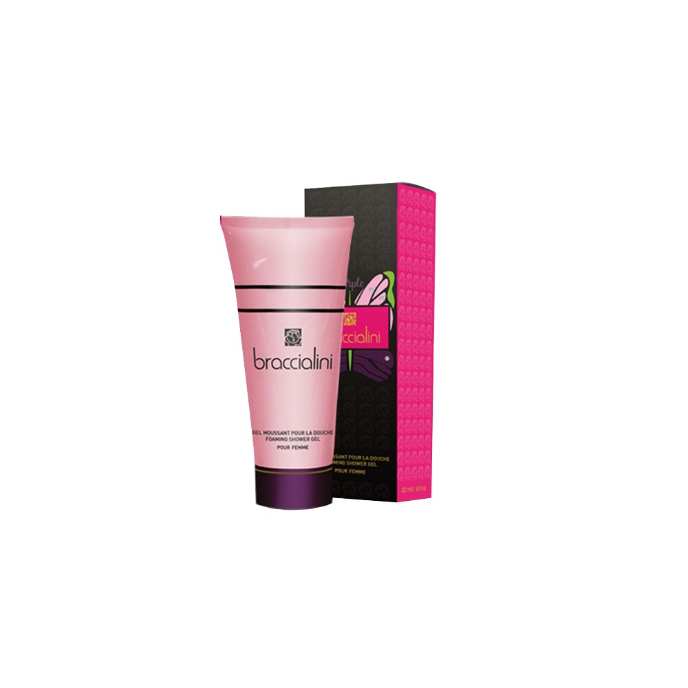 Braccialini Purple Foaming Shower Gel 200ML 