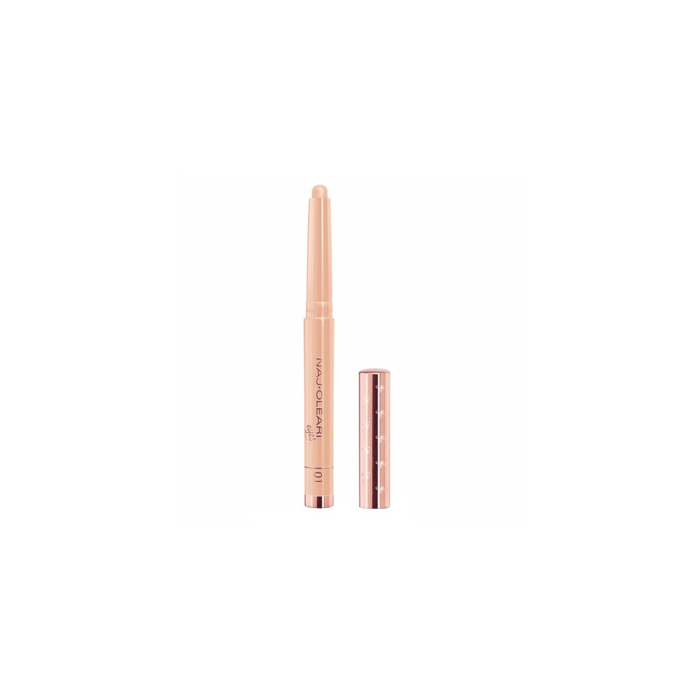 Naj-Oleari Absolute Stay Eyeshadow - 01 Avorio Rosa 