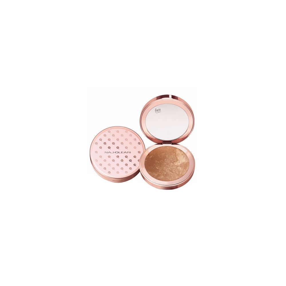 Naj-Oleari Bright Blossom Baked Bronzer - 01 Miele Dorato 