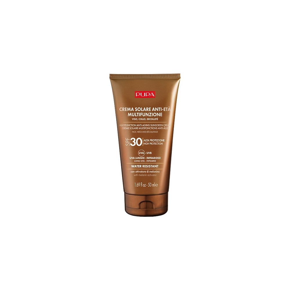 Pupa Crema Solare Anti Età Multifunzione Viso SPF30 50ML 