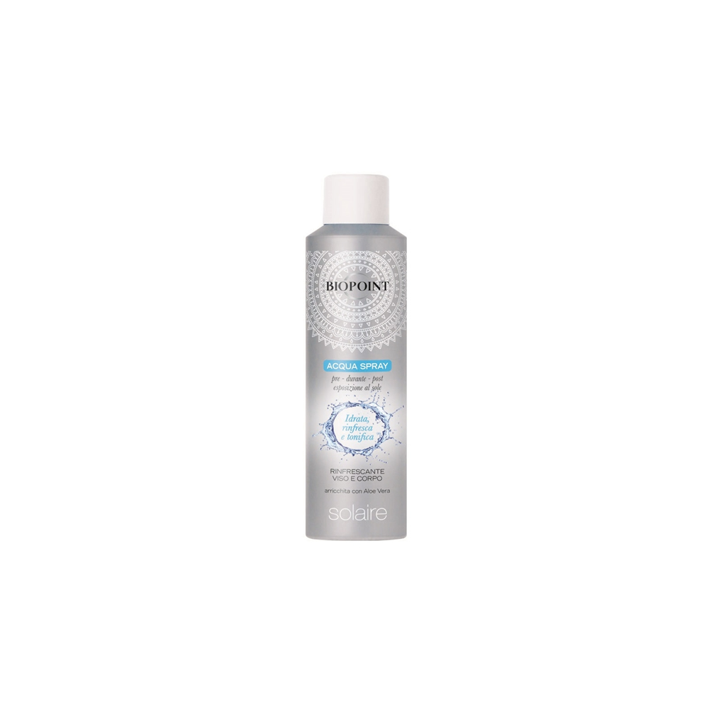 Biopoint Solaire Acqua Spray Rinfrescante Viso e Corpo 200ML 