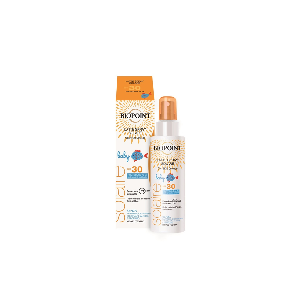 Biopoint Solaire Baby Latte Spray Solare SPF30 150ML 