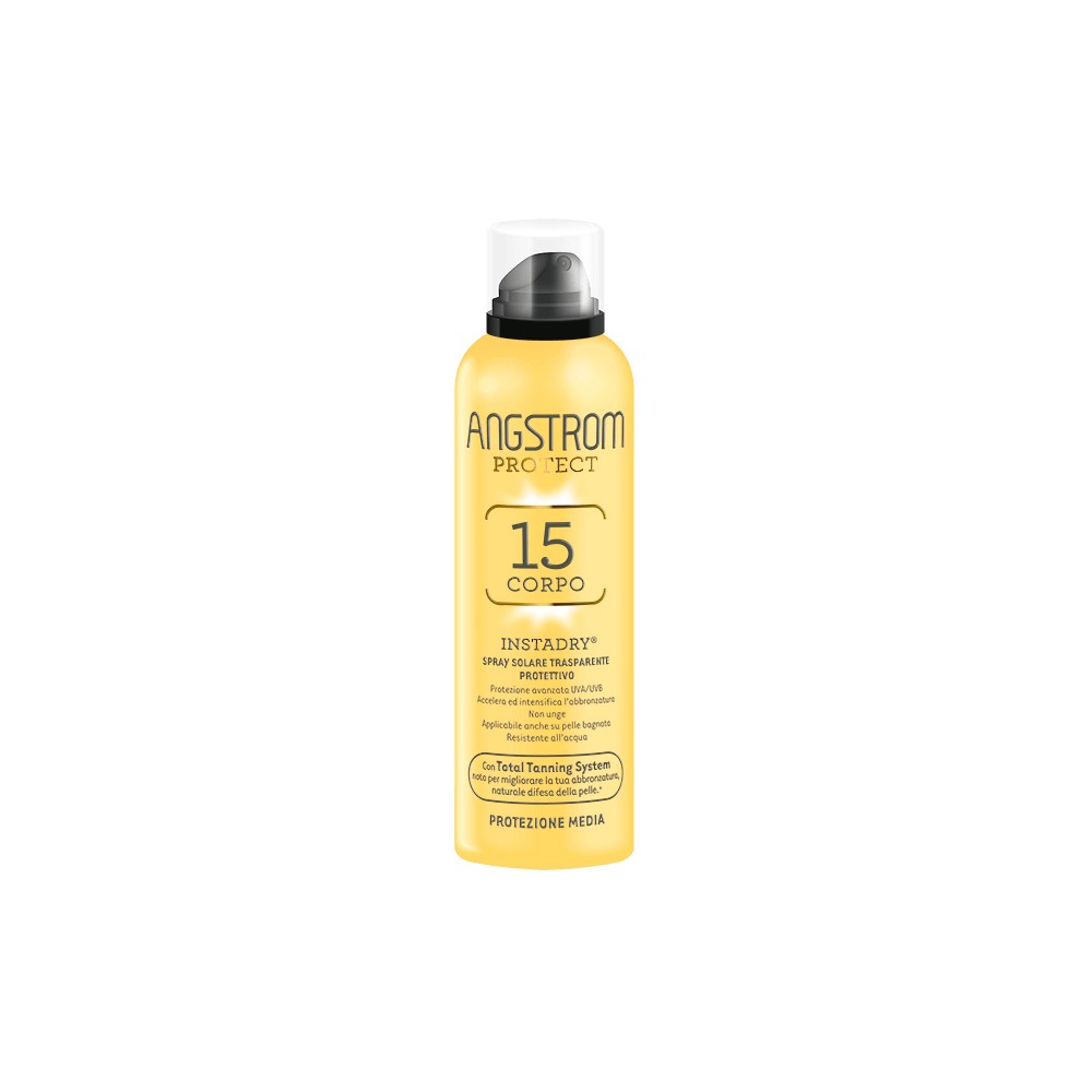 Angstrom Spray Solare Trasparente Protettivo SPF15 150ML 