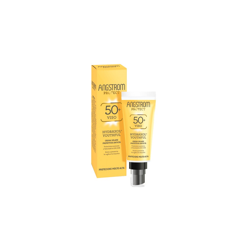 Angstrom Crema Solare Protettiva Antietà Viso SPF50+ 40ML 