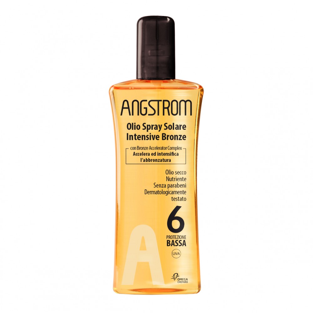 Angstrom Olio Spray Solare Intensive Bronze SPF6 150ML 