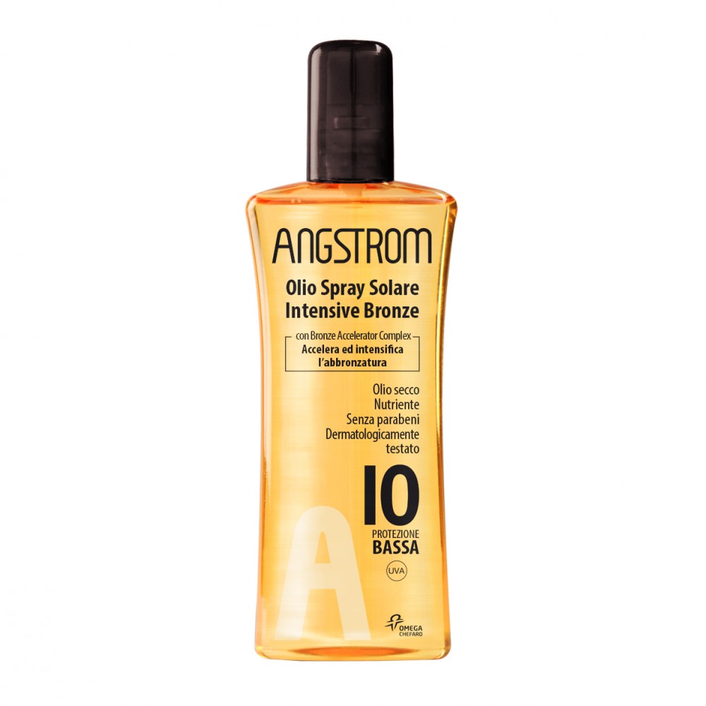 Angstrom Olio Spray Solare Intensive Bronze SPF10 150ML 