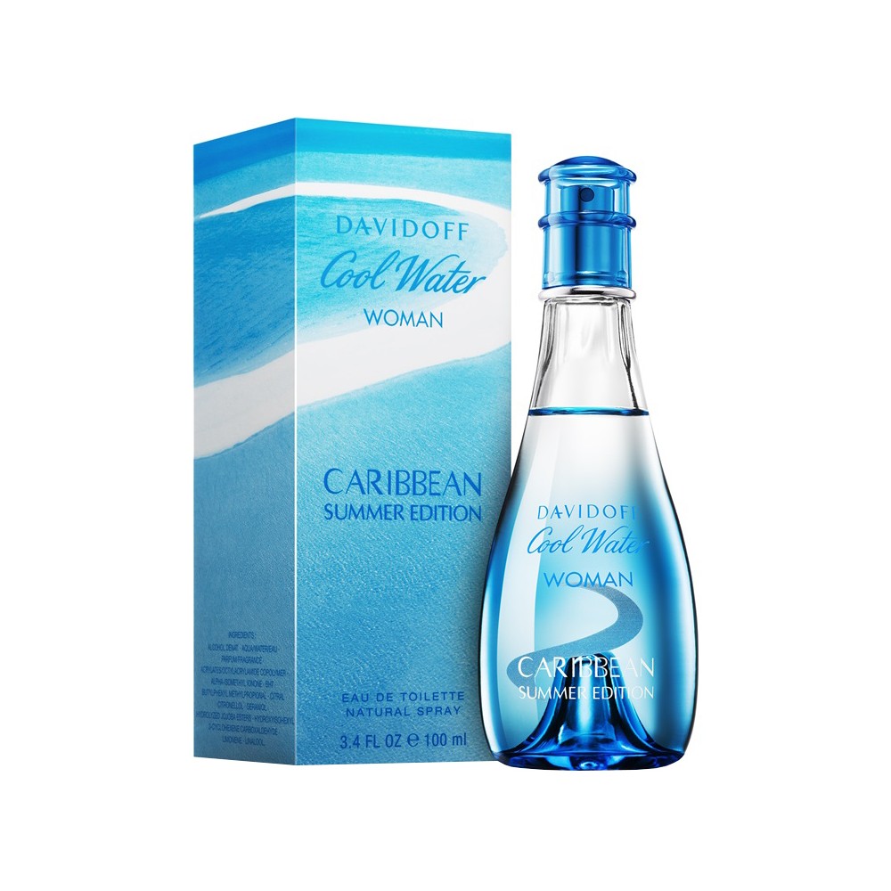 Davidoff Cool Water Woman Caribbean Summer Edition Eau De Toilette 100ML 