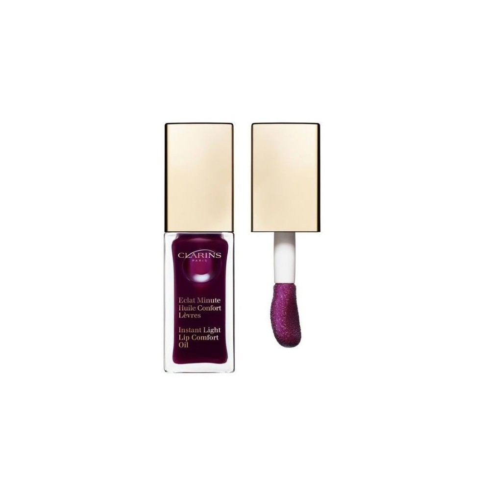 Clarins Instant Light Lip Comfort Oil - 08 Prune 