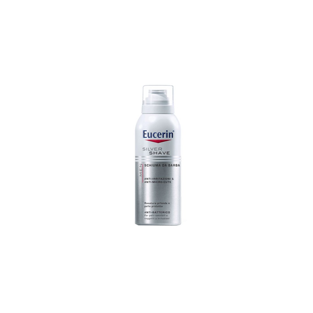Eucerin Men Silver Shave Schiuma da Barba 150ML 