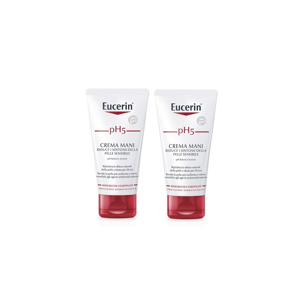 Eucerin pH5 Crema Mani 2X75ML 