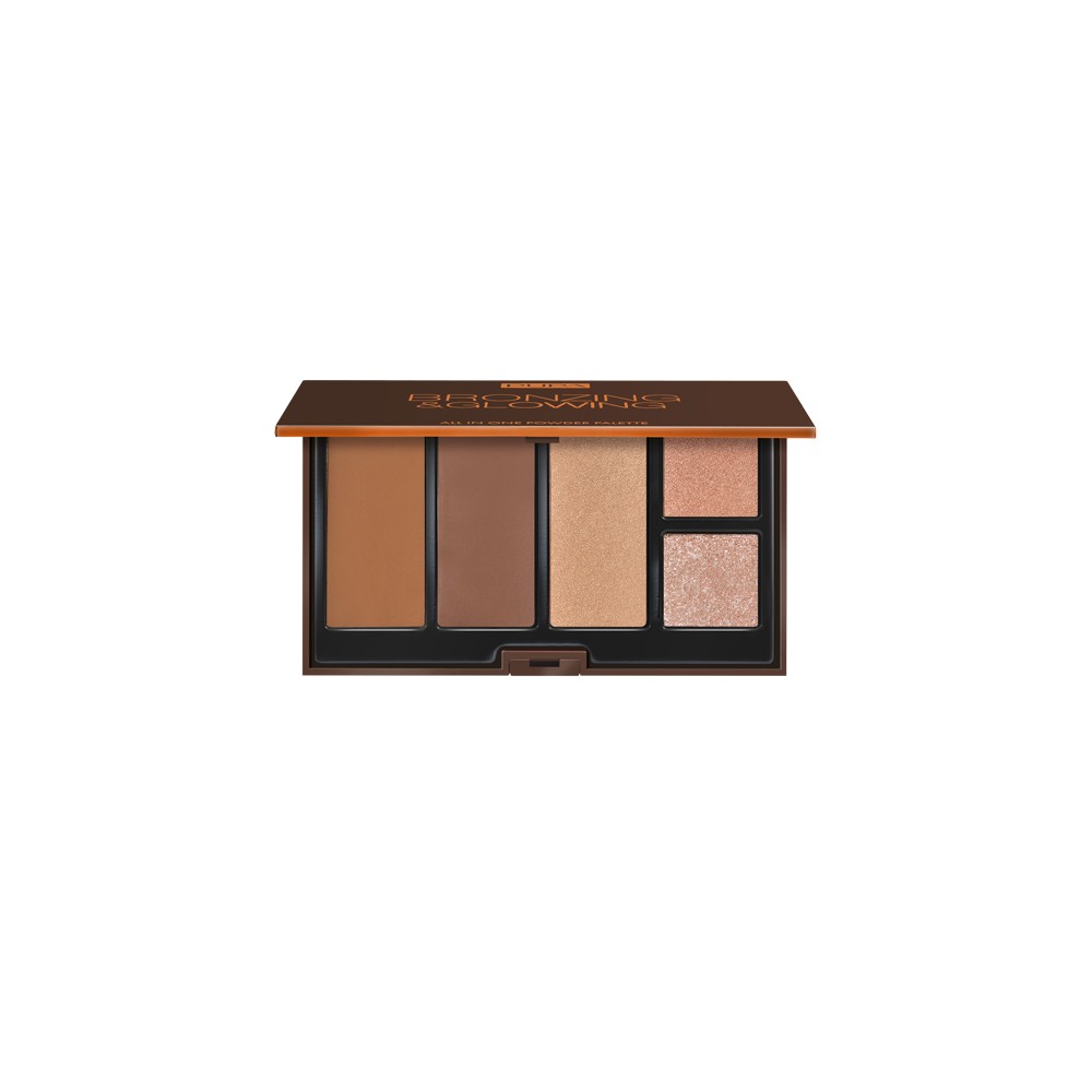 Pupa Bronzing & Glowing Palette - 003 Dark Skin 