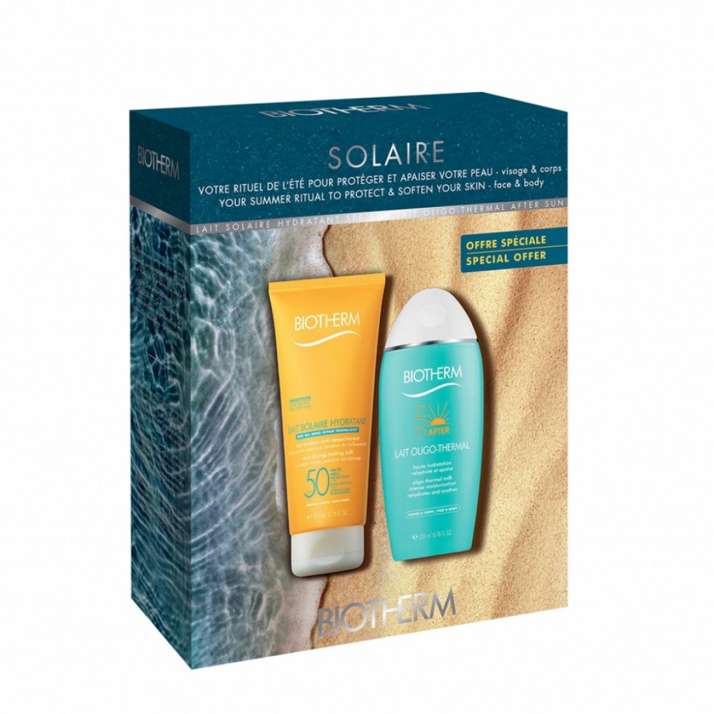 Biotherm Kit Lait Solaire Hydratant SPF50 