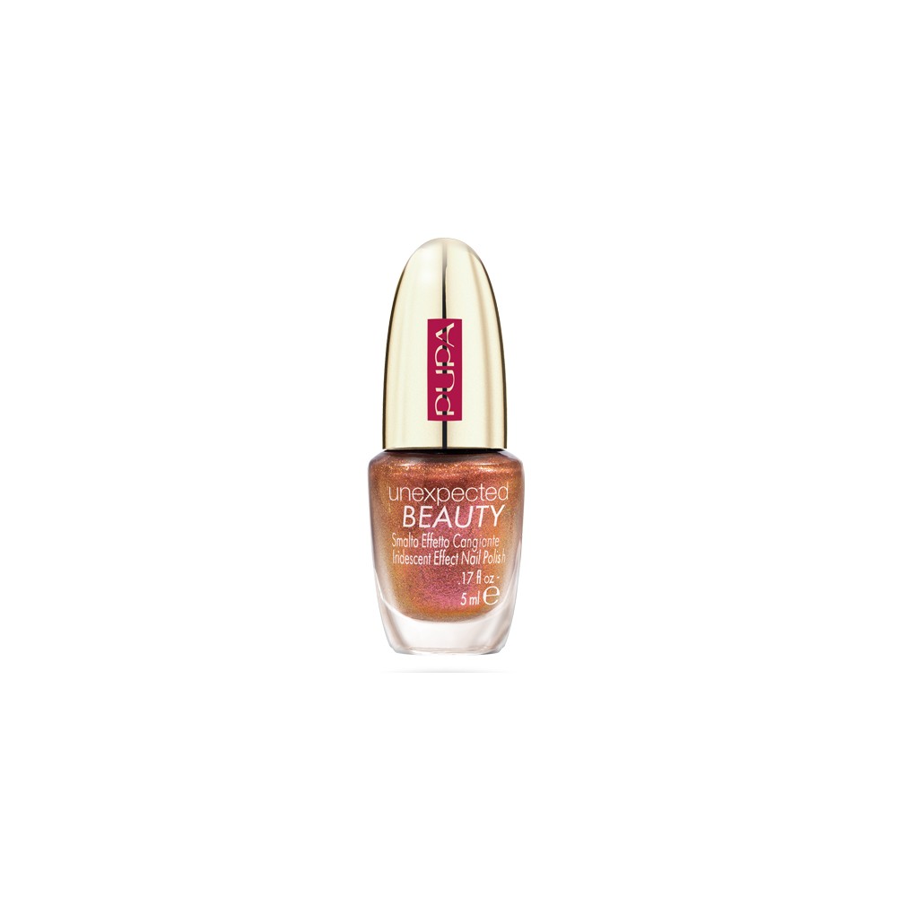 Pupa Unexpected Beauty Nail Polish - 001 Chameleon Rose Copper 