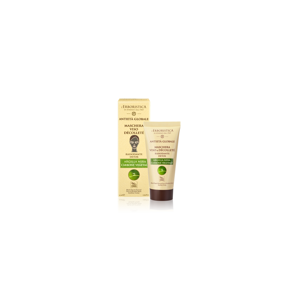 Athena's L'Erboristica Antietà Globale Maschera Viso e Decollete 75ML 